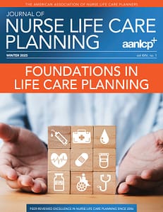 Journal of Nurse Life Care Planning Winter 2025 Cover