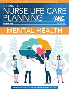 Journal of Nurse Life Care Planning Cover Summer 2023